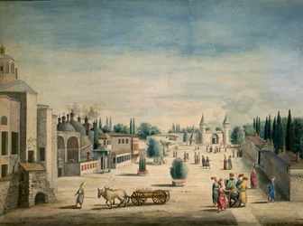 Der Palast des Sultans, Konstantinopel